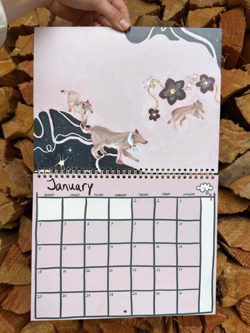 Whimsytales Wall Calendar 2026